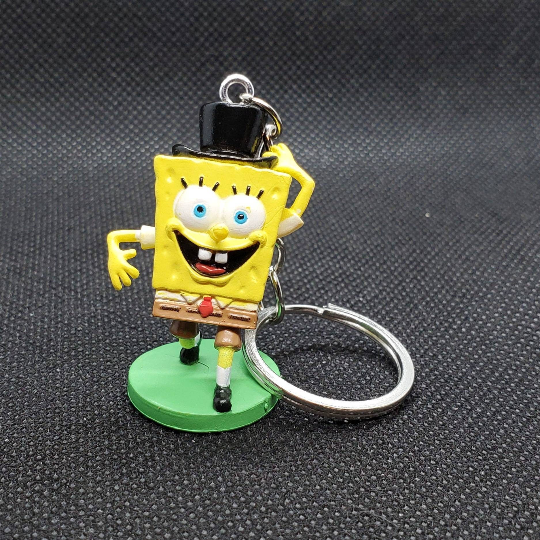 Upcycled Nick Character Scene It Game Piece Keychains Spongebob Rugrats ...