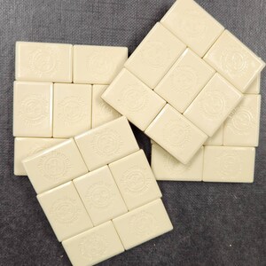 Upcycled Rummikub Coasters Set of 4