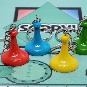 Upcycled Sorry! Brelok do gry