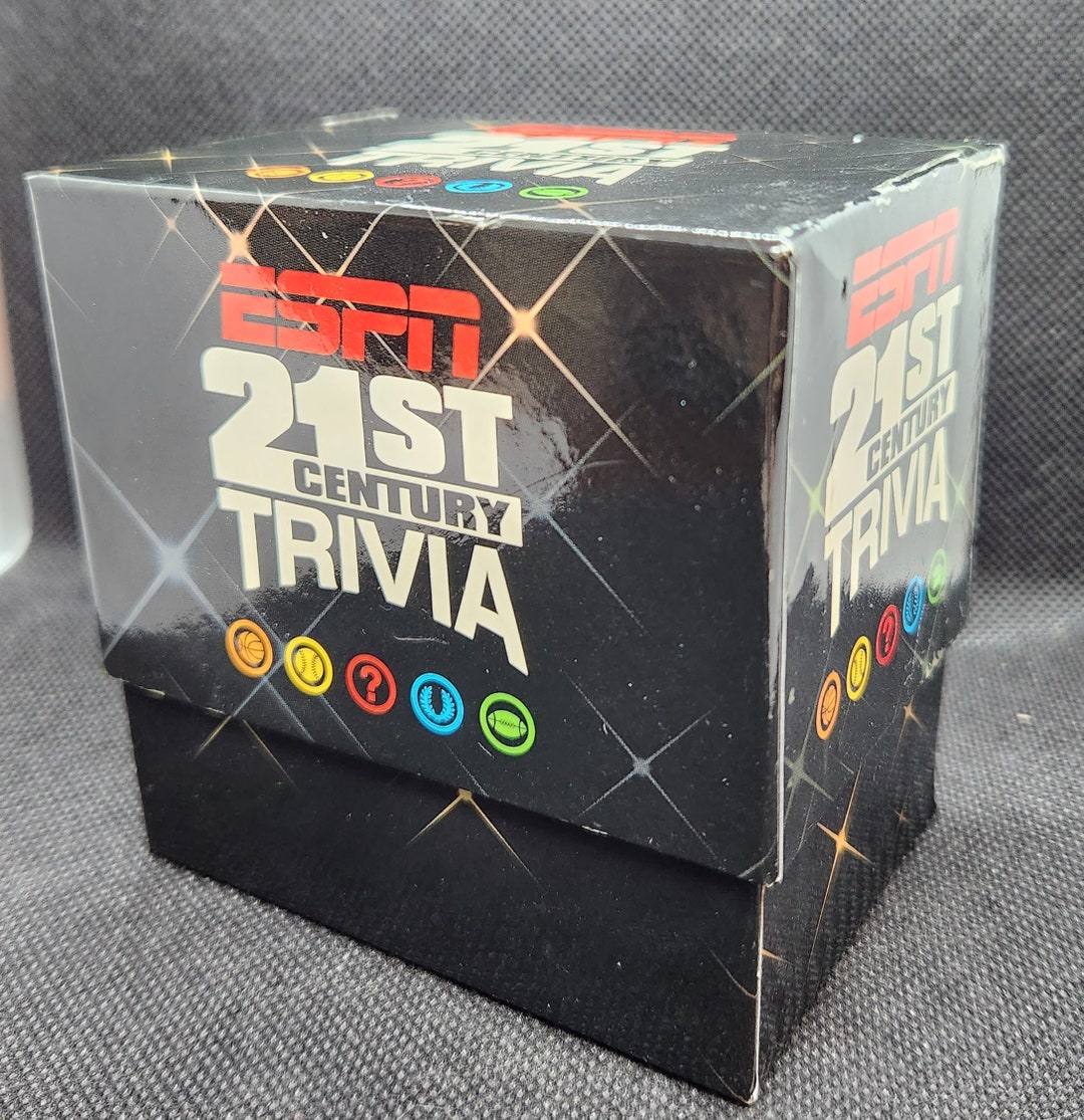 ESPN 21st Century Trivia Game CARDS ONLY 330 Trivia Cards - Etsy