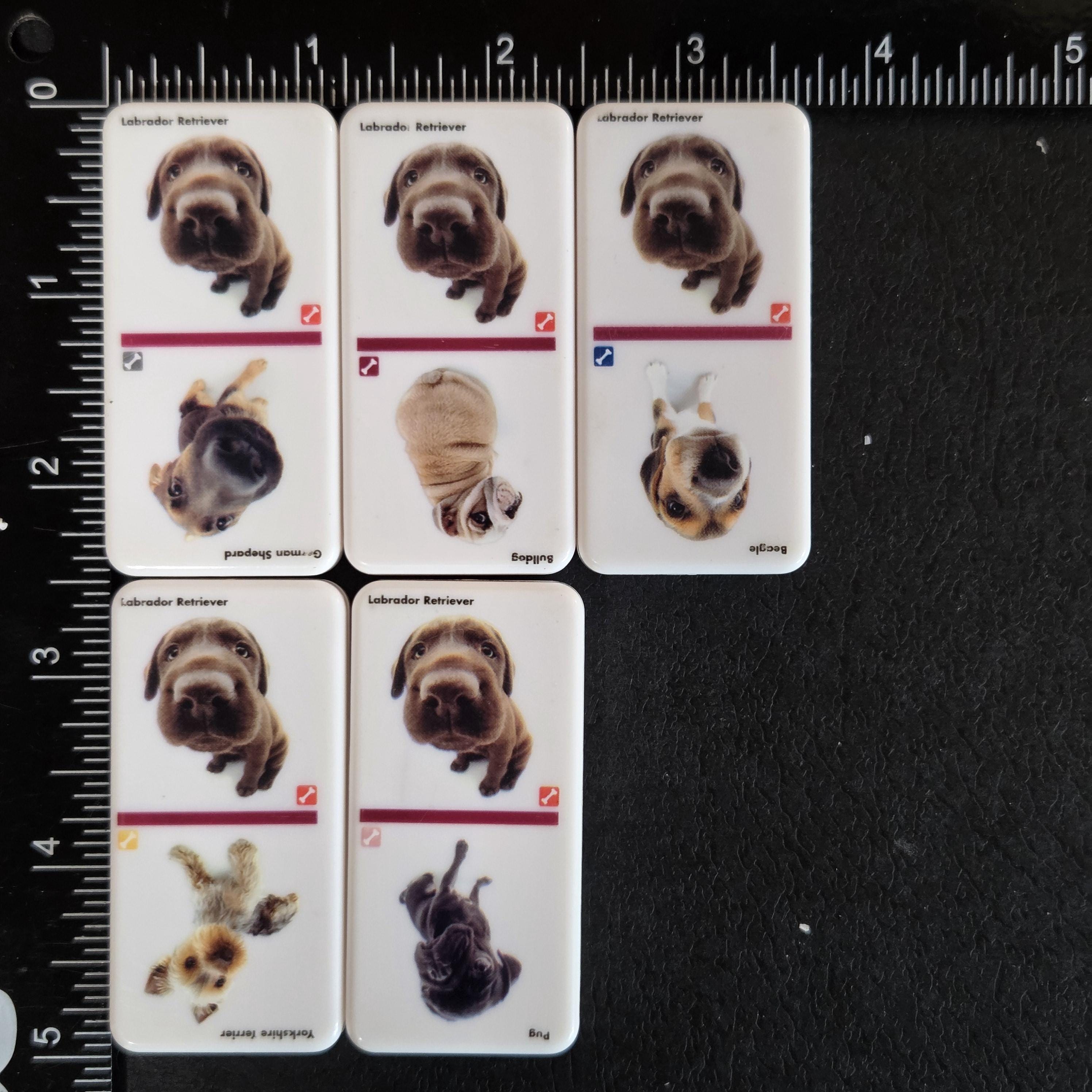 Upcycled Dog Breed Domino Keychain Dominoes Game Piece Accessory - Etsy