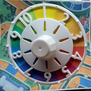 Upcycled Game Of Life Spinner Ornament (2 Styles)