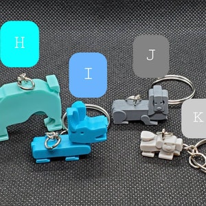 Upcycled Dog Pile Game Keychain Different Sizes Different Breeds - Etsy