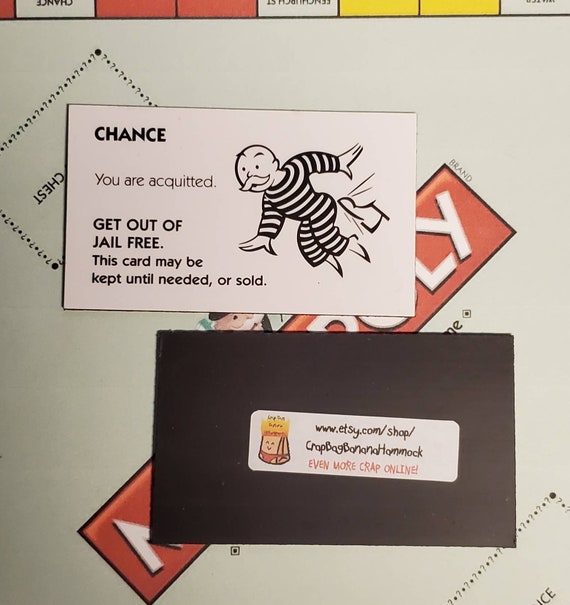 Get Out Of Jail Free Card Pdf