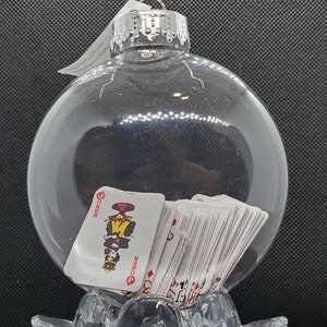 Baralho de cartas de viagem reciclado, 100 mm, disco inquebrável, ornamento