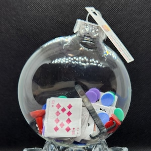 Adorno de disco inastillable de 100 mm de Blackjack reciclado