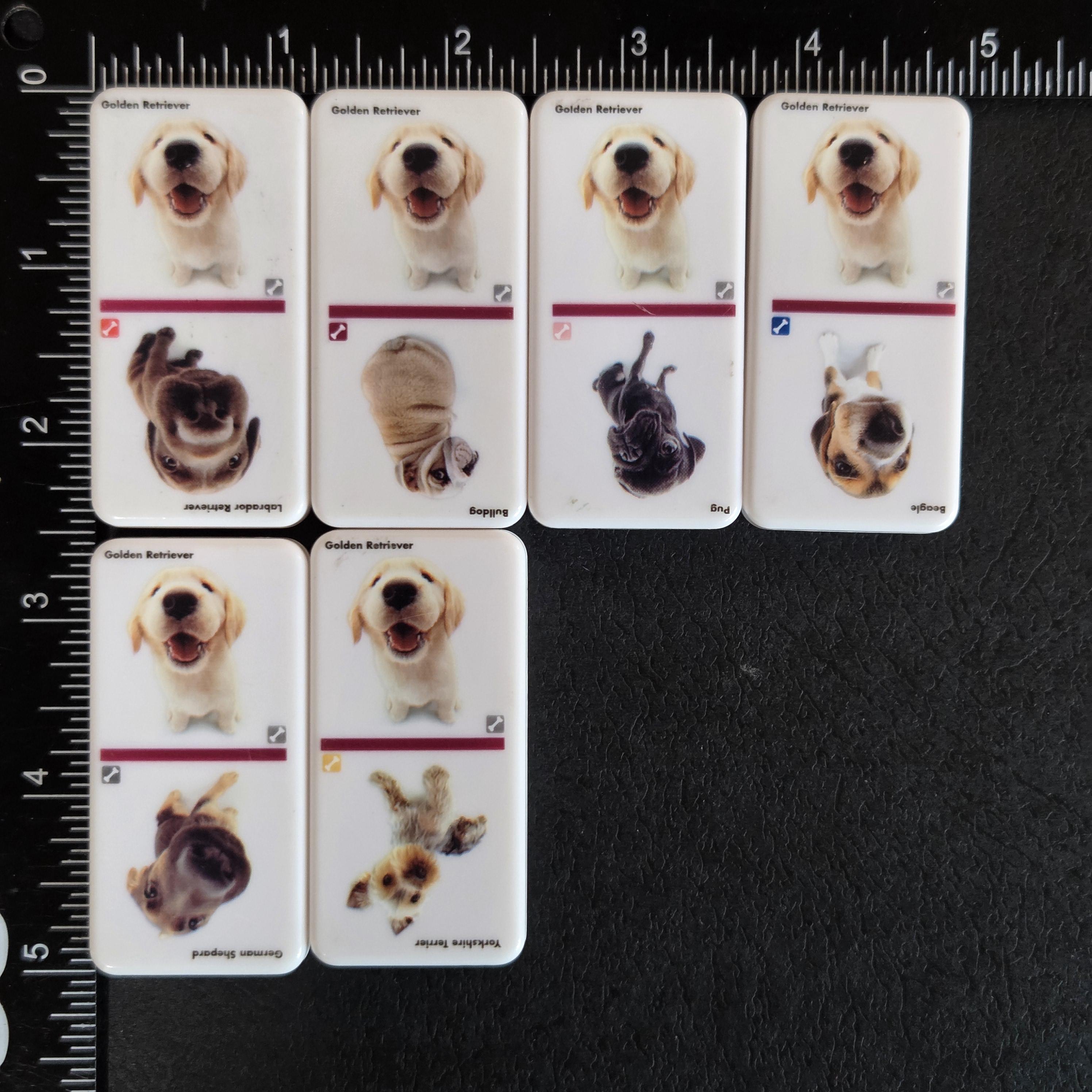 Upcycled Dog Breed Domino Keychain Dominoes Game Piece Accessory - Etsy