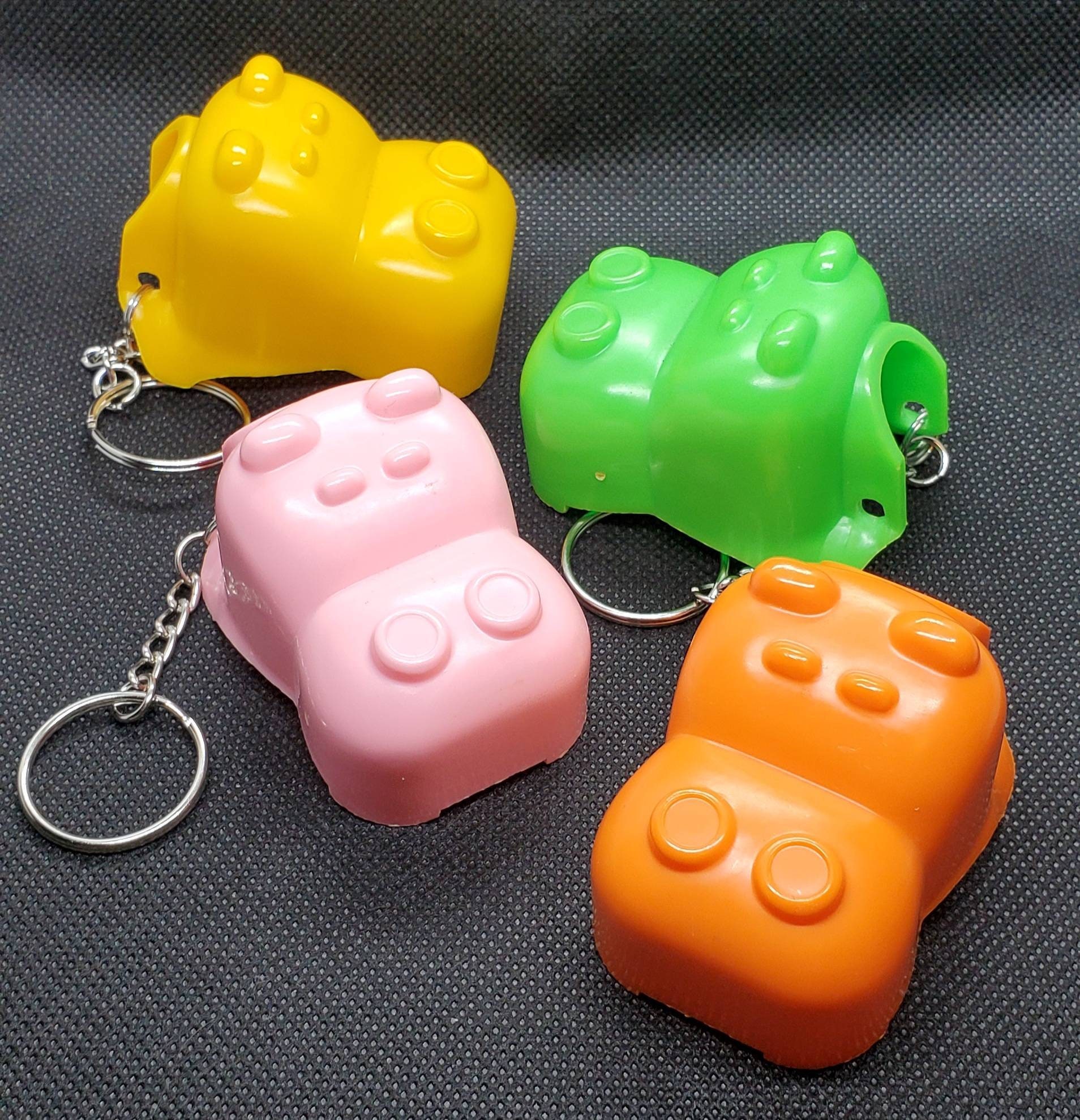 Upcycled Hungry Hungry Hippo Keychains - Etsy
