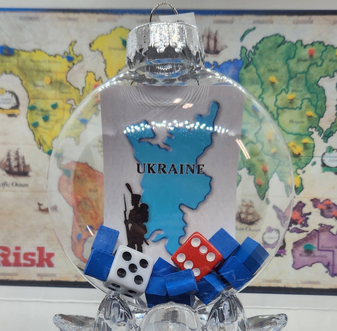 Upcycled Risk Game Piece 100mm Disc Ornament CUSTOMIZABLE Pick A ...