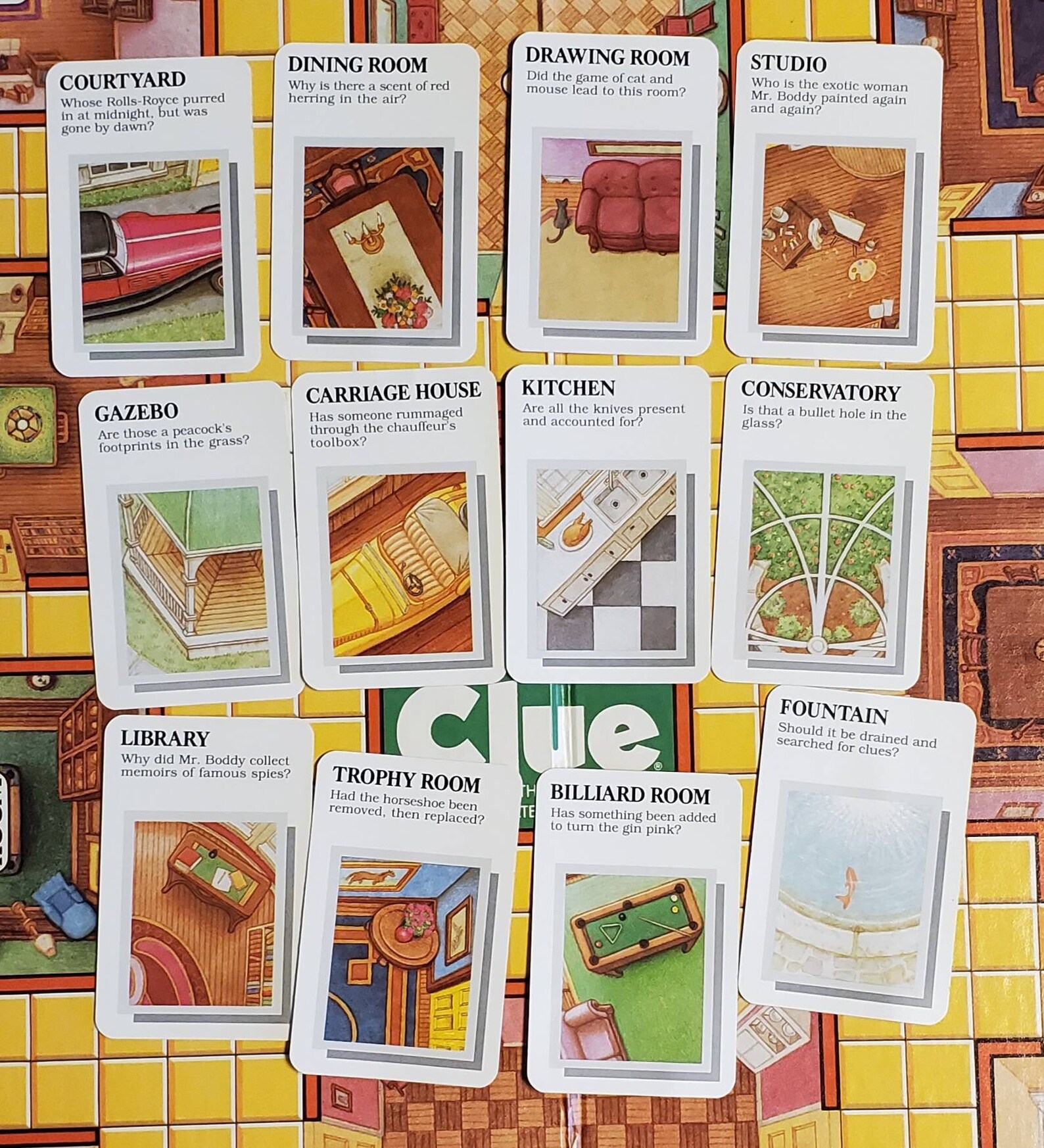 Clue Master Detective Edition Cluedo Upcycled Game Piece 100mm Etsy