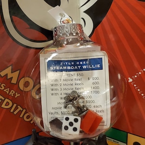 Limited Stock Hook Optional Chicago Edition of Monopoly Upcycled Game Piece Ornament CUSTOMIZABLE Read Item Description Limited Stock Hook Optional Chicago Edition of Monopoly Upcycled Game Piece Ornament CUSTOMIZABLE Read Item Description