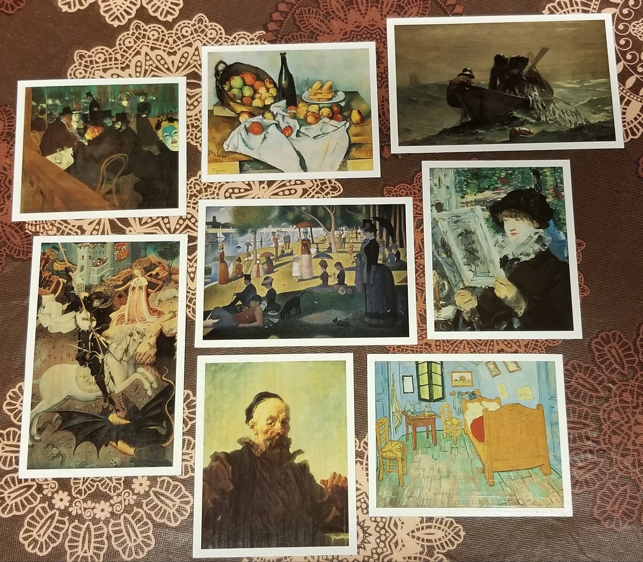 Masterpiece the Art Auction Game Upcycled Paintings Etsy