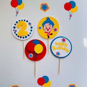 Plim Plim Cupcake Toppers