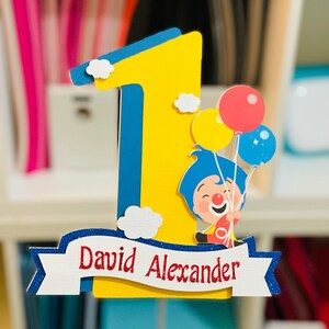 Plim Plim Cake Topper