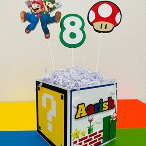 Mario Bros Centerpiece - Etsy