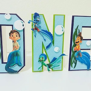 Luca 3D Letters