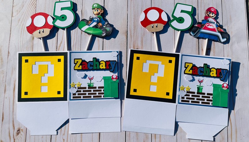 Mario Bros Centerpiece - Etsy