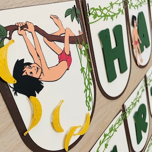 The Jungle Book themed banner