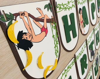 The Jungle Book themed banner