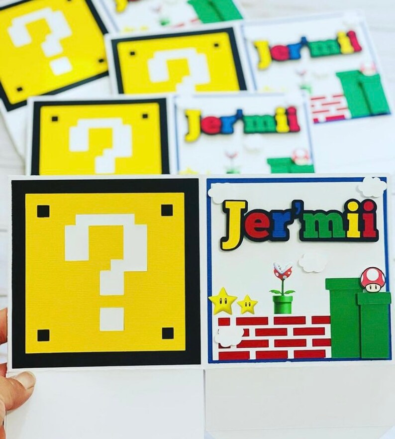 Mario Bros Centerpiece - Etsy