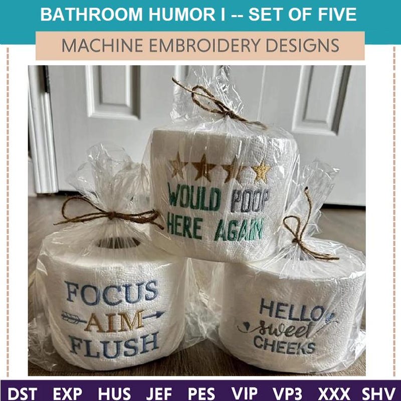 Bathroom Humor - Etsy