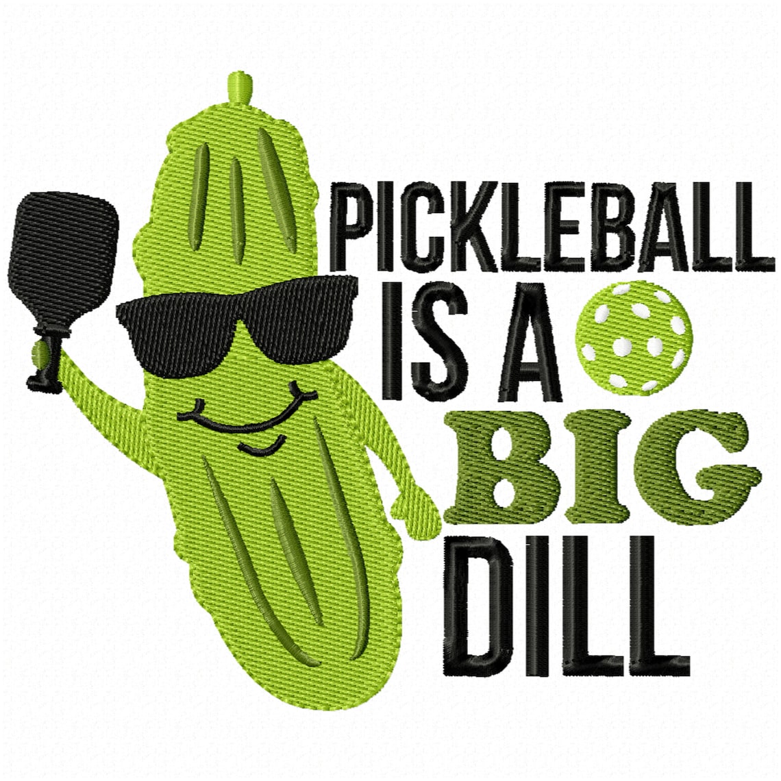 Pickleball I machine Embroidery Designs full Set Etsy