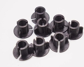 Super8 to 8mm Movie Projector Film Spool Spindle Insert Adapters - 8 Pack