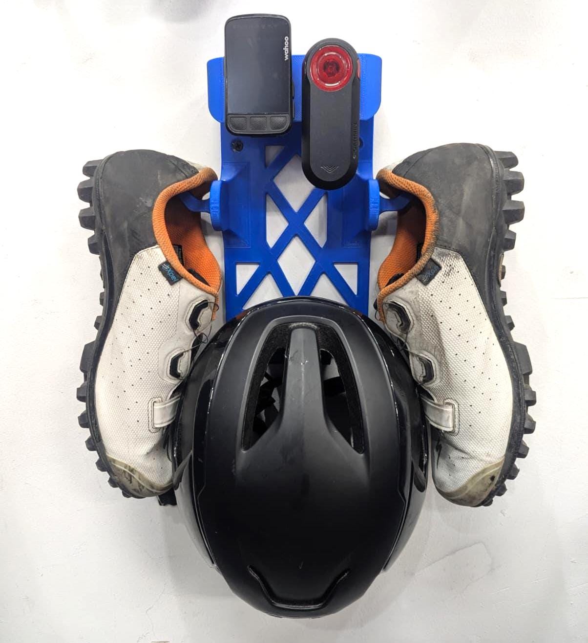 Wall Mount for Bike Helmet, Sunglasses, Cycling Shoes and Gps Bike…