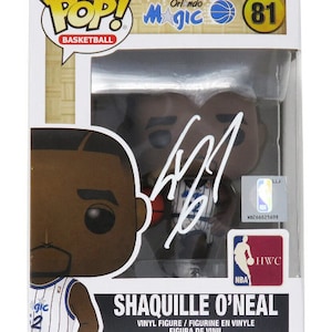 Shaquille O&#39;Neal Signed Autographed Orlando Magic Funko Pop BECKETT