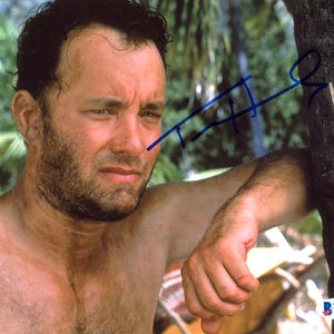 Tom Hanks Autographed Signed Cast Away 8x10 Photo BECKETT