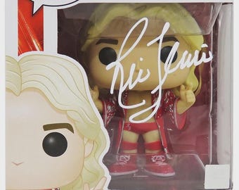 Ric Flair Autographed Signed WWE Funko Pop Figure JSA COA