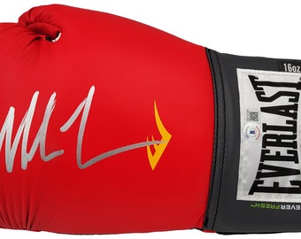 マイク・タイソン サイン入りタイトルボクシングシューズ PSA COA レア