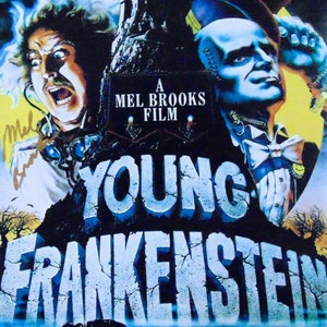 Mel Brooks gesigneerd, ondertekend 11 x 14 Young Frankenstein Photo JSA COA