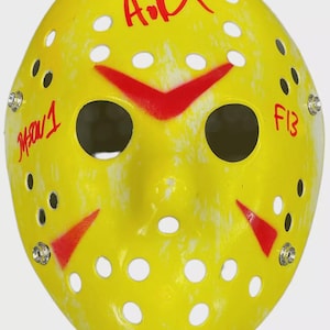 Ari Lehman &quot;Jason&quot; Signed Autographed Friday the 13th Hockey Mask JSA COA