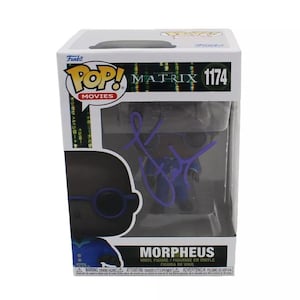 Laurence Fishburne Autographed Signed Morpheus Matrix Funko Pop BECKETT