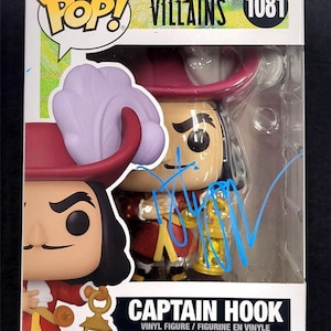 Dustin Hoffman Signed Autographed Captain Hook Funko Pop Figure Beckett COA