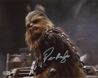 Peter Mayhew Signed Photo – Chewbacca, Star Wars W/COA - Etsy