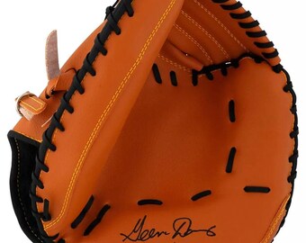 Geena Davis  A League of Their Own Autographed Signed Brown Baseball Glove SCHWARTZ COA