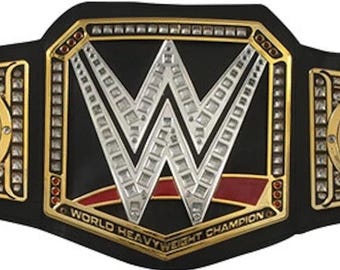 Hulk Hogan & Ric Flair Autographed Signed WWE World Champion Wrestling Toy Belt COA