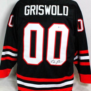 Clark Griswold #00 X-Mas Christrmas Vacation Movie Ice Hockey