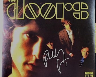 Robby Krieger Autographed Signed The Doors Album Beckett COA