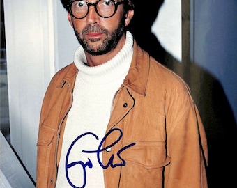 Eric Clapton podpisany autografem 8x10 Photo Beckett COA