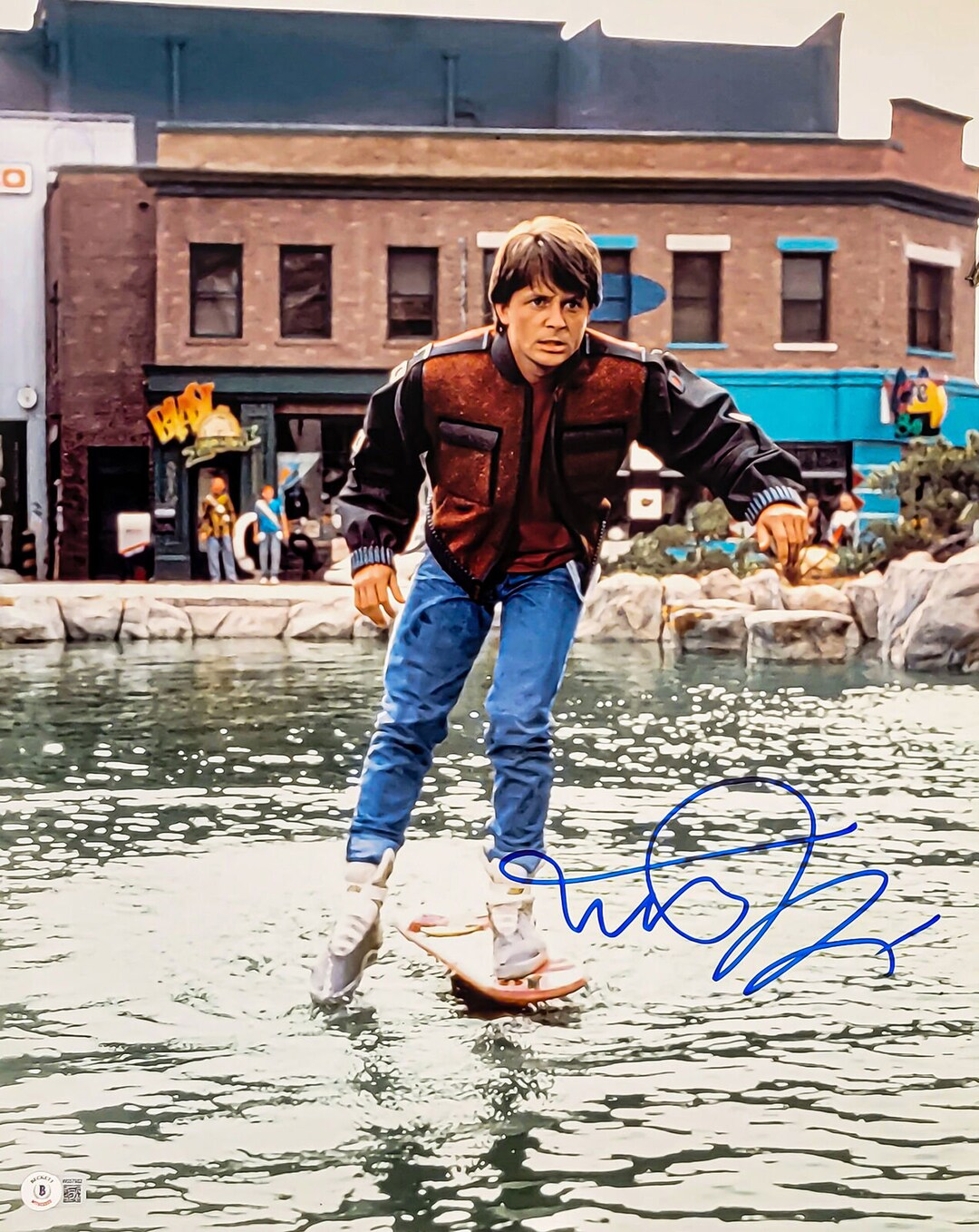 Michael J Fox Firmado Autografiado Regreso al Futuro 16x20 Foto BECKETT COA  - Etsy México, image size:1080x1358