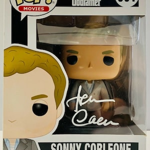 James Caan Autographed Signed The Godfather Sonny Corleone Funko Pop BECKETT