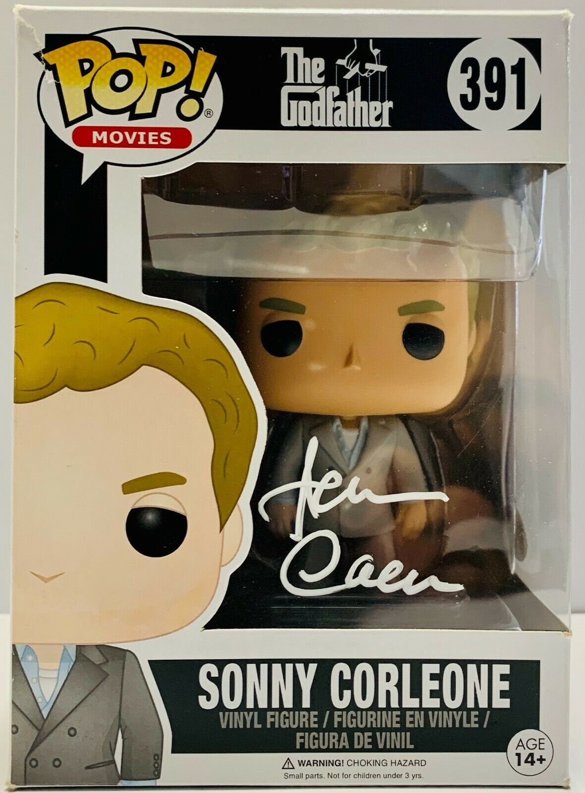 ウィリアム・シャトナー直筆サイン入りキャプテン・カーク FUNKO POP!