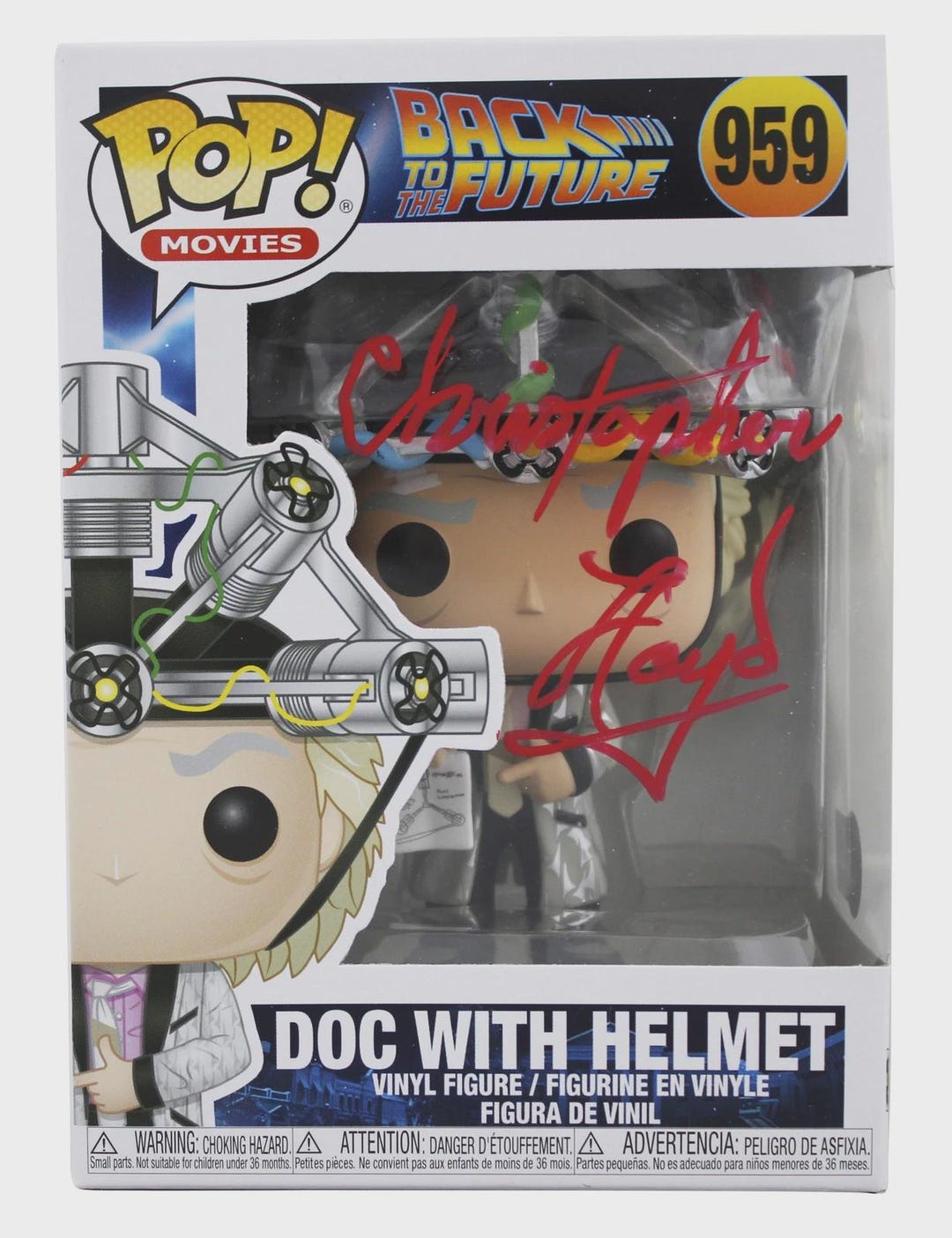 funkopop クリストファーロイド直筆サイン funkopop クリストファーロイド直筆サイン クリストファー