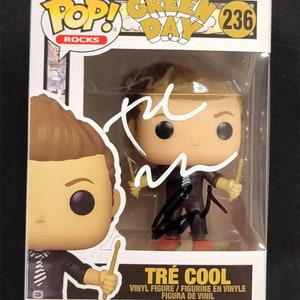 Billie Joe Armstrong & Tre Cool Autographed Signed Green Day Funko Pop Figure BECKETT