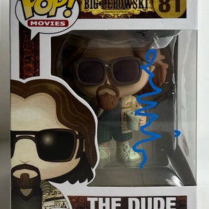 Jeff Bridges Autographed Signed The Big Lebowski The Dude Funko Pop PSA COA