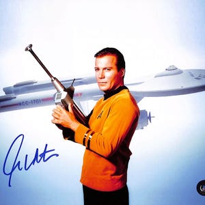 ウィリアム・シャトナー レナード・ニモイ 直筆サイン入りフォト