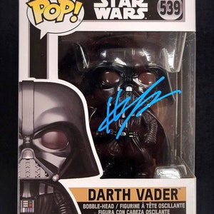 Hayden Christensen Signed Autographed Darth Vader Funko Pop Beckett Holo